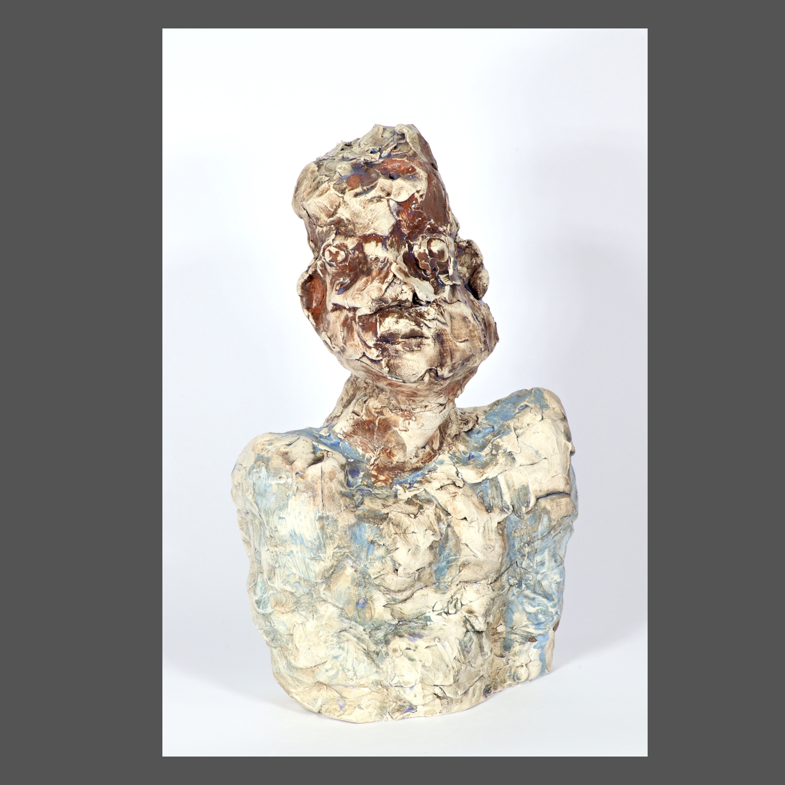 Sculpture, Bust, Ceramics